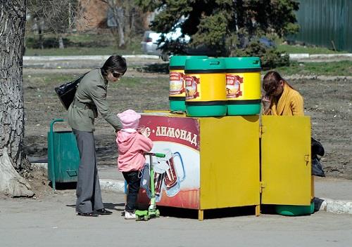 Бизнес торговля на улице