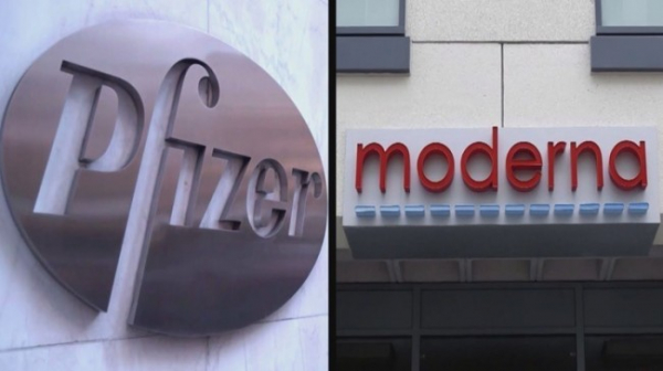 Акции Pfizer, BionTech и Moderna упали из-за опасений нового штамма COVID-19