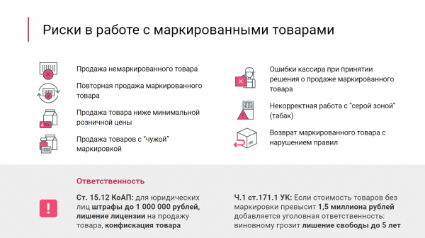 Что упускают ритейлеры при работе с маркированной продукцией